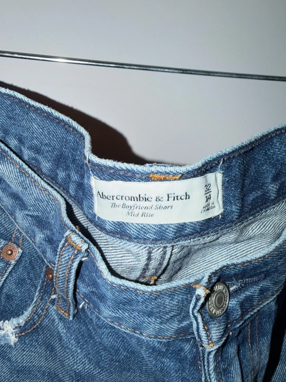 Abercrombie & Fitch Boyfriend Shorts